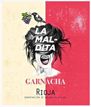 La Maldita Label Design