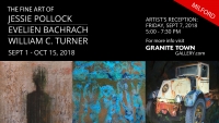 Pollock, Bachrach & Turner: Paintings and Monotypes — Reception Sept 7th