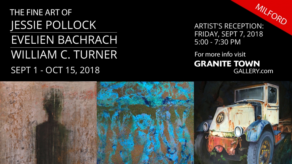 Pollock, Bachrach &amp; Turner: Paintings and Monotypes — Reception Sept 7th