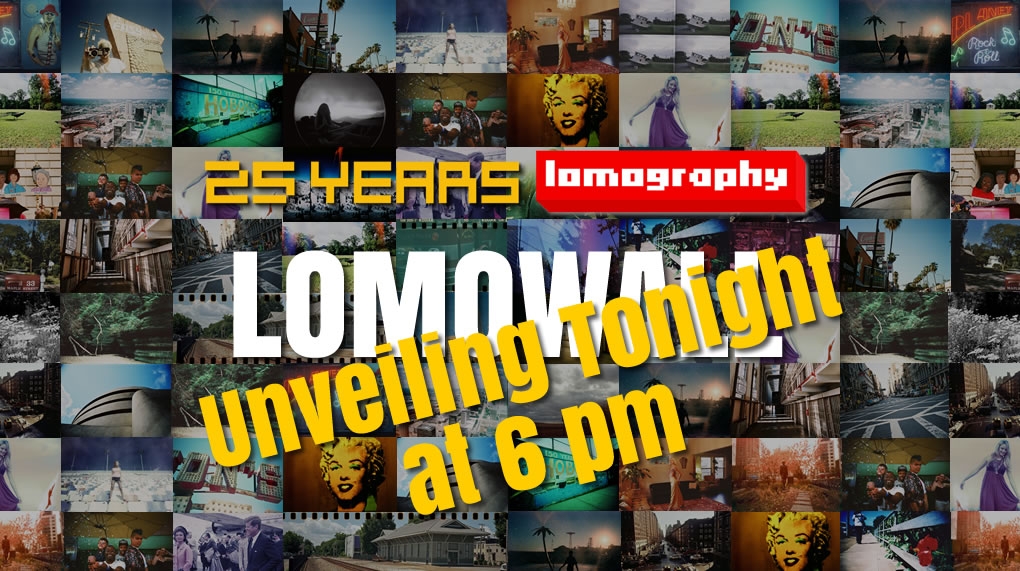 LomoWall Unveiling at 6 pm, Oct 26